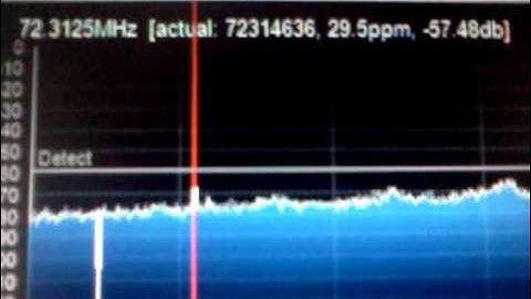 USB DVB-T RTL2832U SDR FM 72 NFM AUTO SCAN