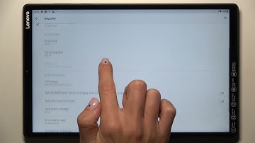 LENOVO TAB M10+ How To Clear Credentials