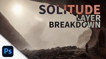 Solitude - Photoshop Layer Breakdown