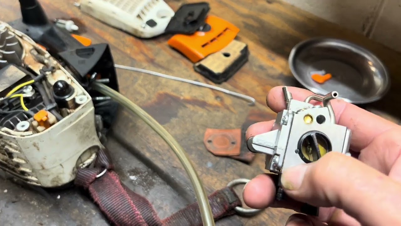 Stihl MS194. Проблема с быстрым холостым ходом. Давайте разберёмся и выясним, в чём проблема.