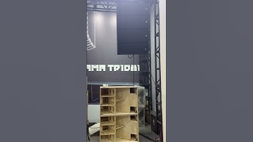 Sound Check at 2025 Guangzhou Get Show—TPA Kama 1081 compact 3 way dual 10” line array speaker