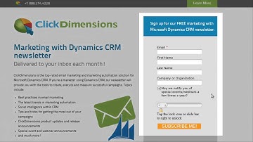 MSCRM Marketing 01  ClickDimensions