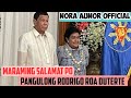 ANG PAGTATAGPO NAMIN NI PANGULONG RODRIGO ROA DUTERTE