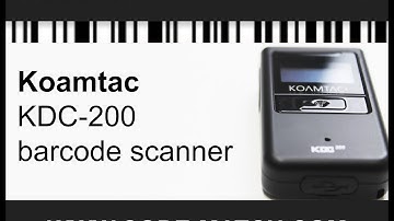 KDC 200 Barcode match application