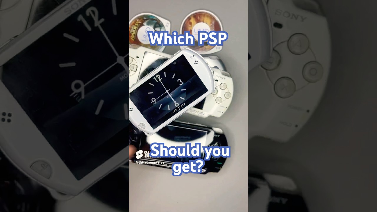 Which Sony PSP model should you get? 👀 
