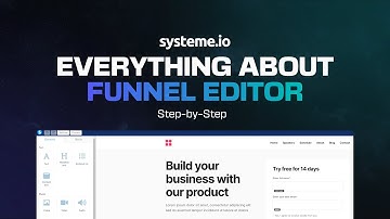 Learning The Funnel Editor In [Systeme io] FREE Course