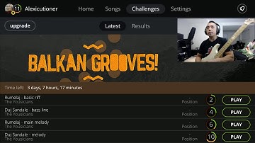 Alexis Yousician - Balkan Grooves Challenge pt 1