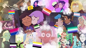 ♡ Everyone Is Gay | Queer Cartoons | Lumity, Raine, Catradora! | Subscriber Special ♡