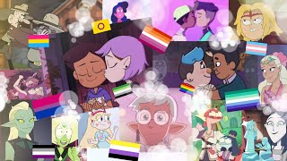 ♡ Everyone Is Gay | Queer Cartoons | Lumity, Raine, Catradora! | Subscriber Special ♡