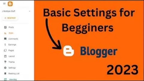 Blogger SEO Settings (Advanced SEO) SEO Settings from Mobile | Basic Setting | Blog Course | part#2
