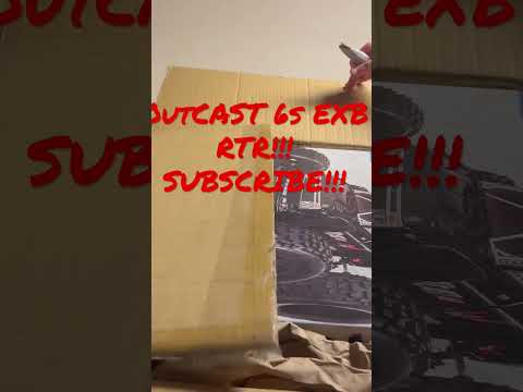 Arrma outcast 6s EXB RTR UNBOXING!! #rc #shorts #unboxing #fun #arrma #clean #fresh #pretty #happy