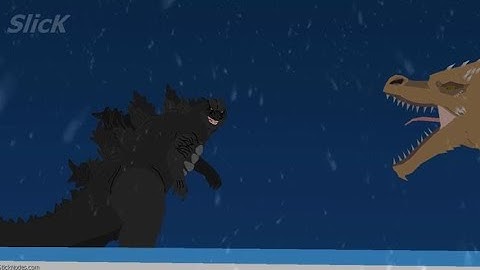 Godzilla KOTM Antarctica scene... but from Kevin