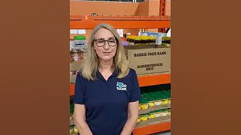 Barrie Food Bank: Thank You METRO, Interact, and o...