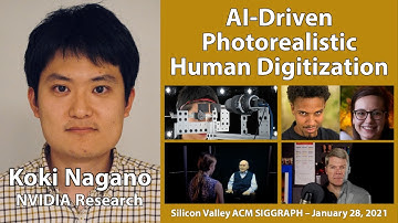 AI-Driven Photorealistic Human Digitization, Koki Nagano