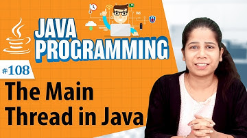 The Main Thread in Java - Multithreading in Java Programming Language - Java Programming Tutorial