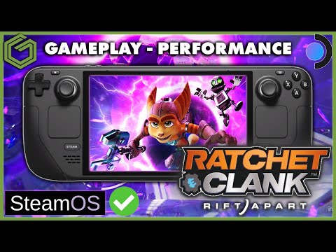 Steam Deck - Ratchet & Clank: Rift Apart - Steam OS - Gameplay & Performance - Recommended Settings