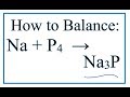 Balancing Chemical Equations Practice