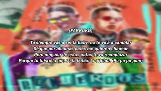 Juhn, Farruko & Brytiago - Recuerdos (Remix - Letra) feat. Myke Towers & Lenny Tavárez