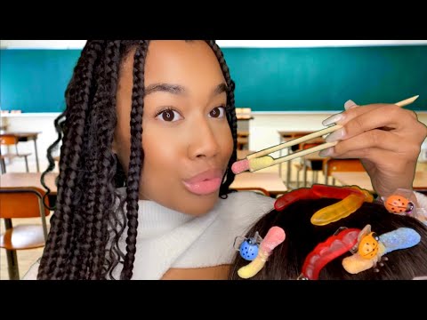 asmr-the-girl-behind-you-in-class-eats-the-bugs-out-of-your-hair-p5🪲😋