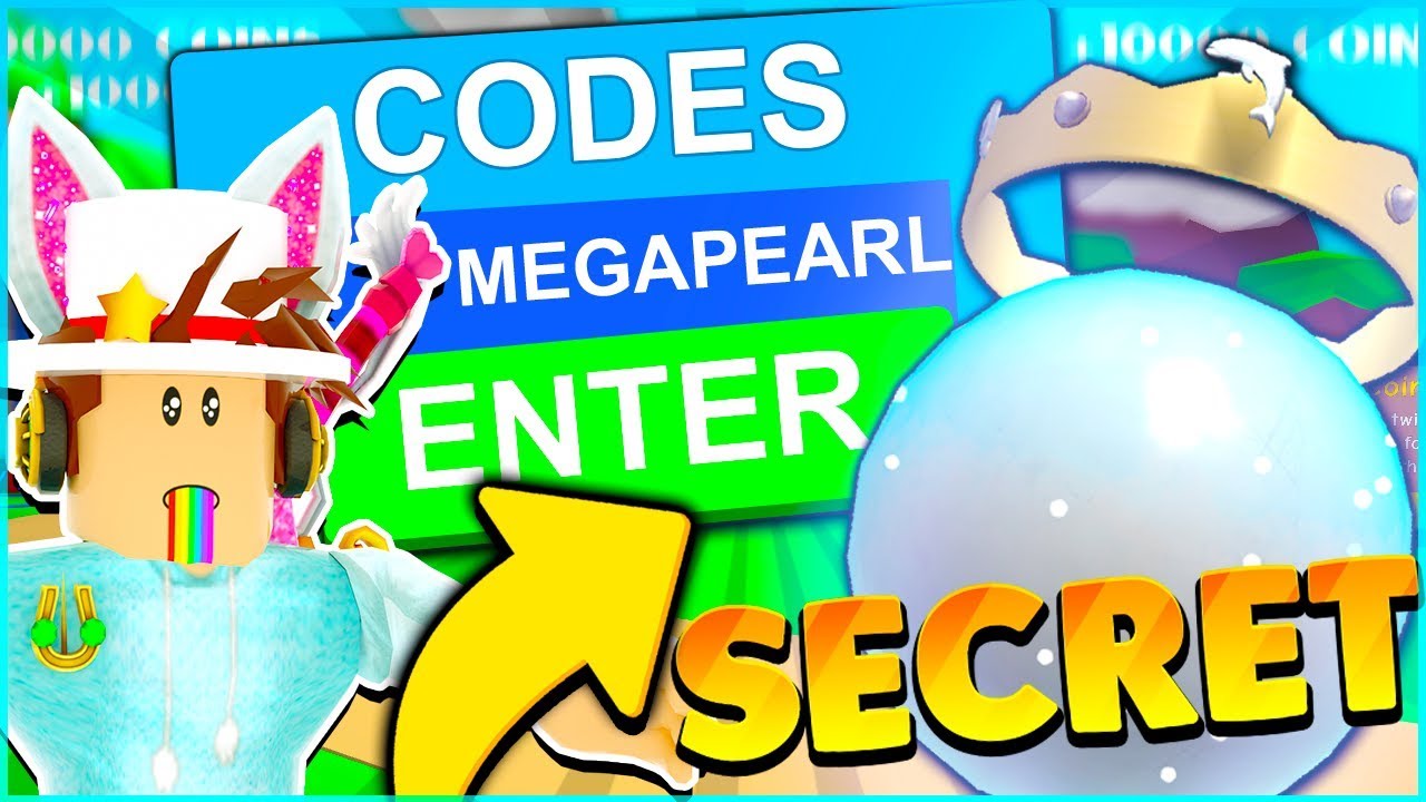 10 SECRET UPDATE CODES AND GIANT PEARL PET IN BUBBLE GUM SIMULATOR Roblox YouTube