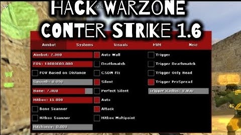 HACK ZEROWARE COUNTER STRIKE 1.6 / WALLHACK / AIMBOT / TRIGGERBOT / KNIFEBOT / BUNNYHOP 
