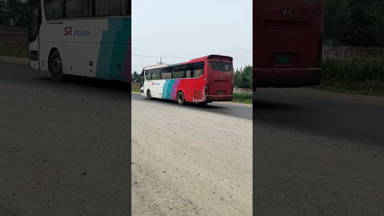 SR Plus Hyundai Bus | Dhaka to Rangpur 