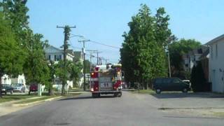 VA Bch Emergency Response System: EMS-Fire-Police Repond to 911 Call