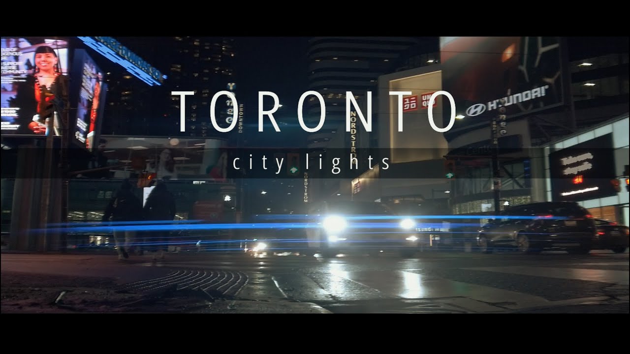 Toronto City Lights - ANAMORPHIC | Alex Karatzky