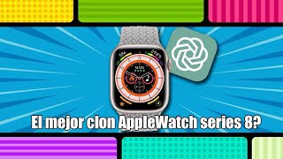 El mejor CL0N Apple Watch 8(HK9 Pro Gen 2) unboxing y comparativa con el HK8 Ultra Gen 2