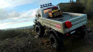 crossrc NT4 Unimog crawl