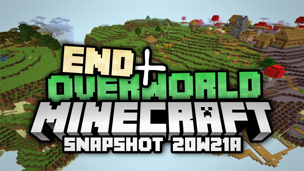MONDI E DIMENSIONI PERSONALIZZATI Minecraft ITA Snapshot 20w21a 