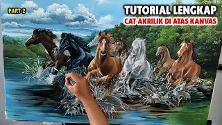 MELUKIS KUDA BERLARI || Part 2 (Objek utama)