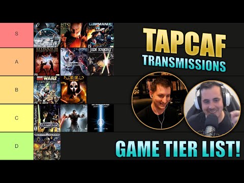 Ranking Star Wars Games With EckhartsLadder! | Tapcaf Transmissions