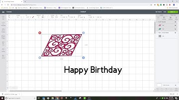 Slanting text and images