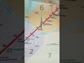 Red And Green Line Matro Map In Dubai 