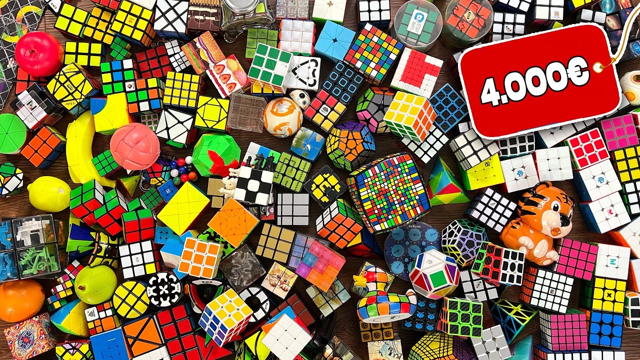 LA COLLEZIONE DI CUBI DI RUBIK PIÙ COSTOSA AL MONDO - 2024 - YouTube
