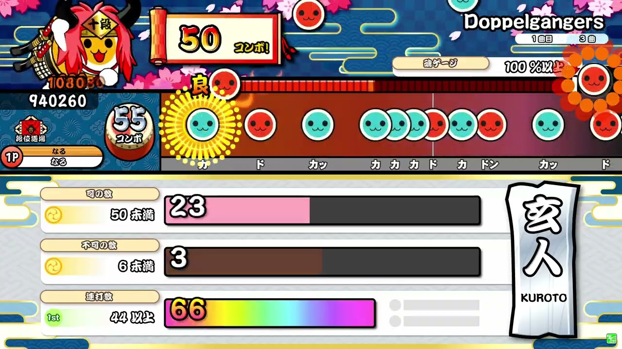 なるちゃん '25玄人合格【太鼓の達人】