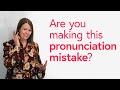 English Pronunciation Mistake: Get rid of that ‘E’!