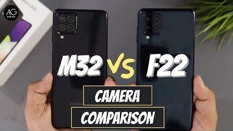 Samsung Galaxy F22 Vs Samsung Galaxy M32 Camera Comparison | 2021