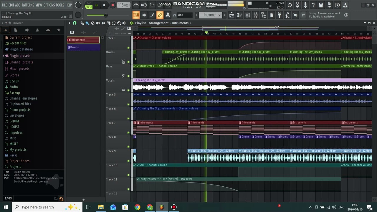 Chasing The Sky - Free FLP