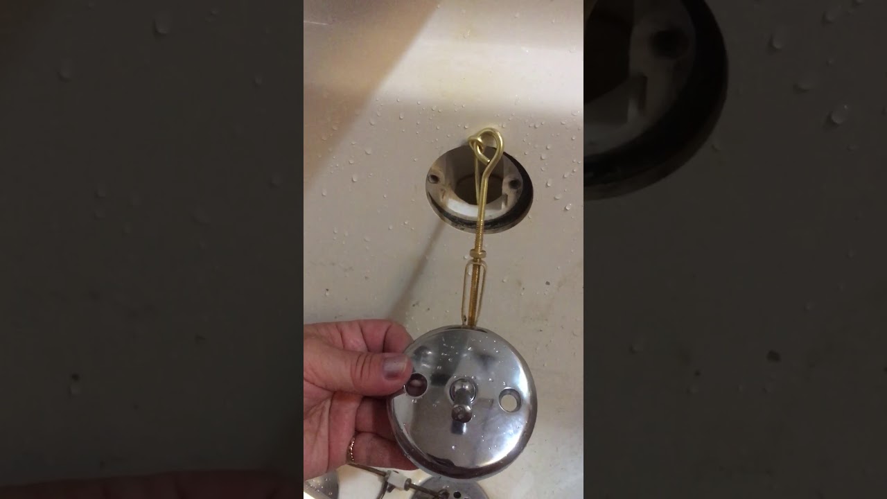 kohler bathtub trip lever stuck