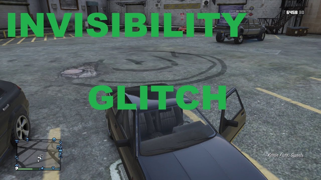 INVISIBILITY GLITCH GTA 5 ONLINE HACK YouTube