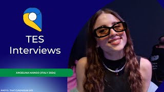 TES Interviews: Angelina Mango (Italy 2024) at Eurovision in Concert 2024 - That Eurovision Site