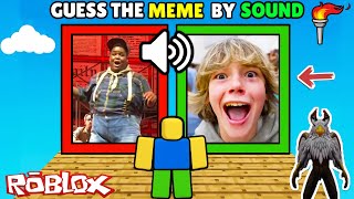Guess The Meme By Sound Roblox Gameplay Classic 67 Meme 😂🔊🎮