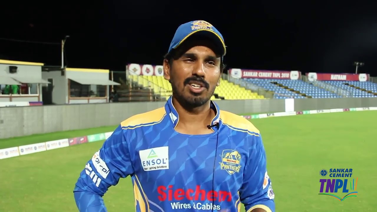 Shijit Chandran is excited about entering the playoffs | TNPL 2018