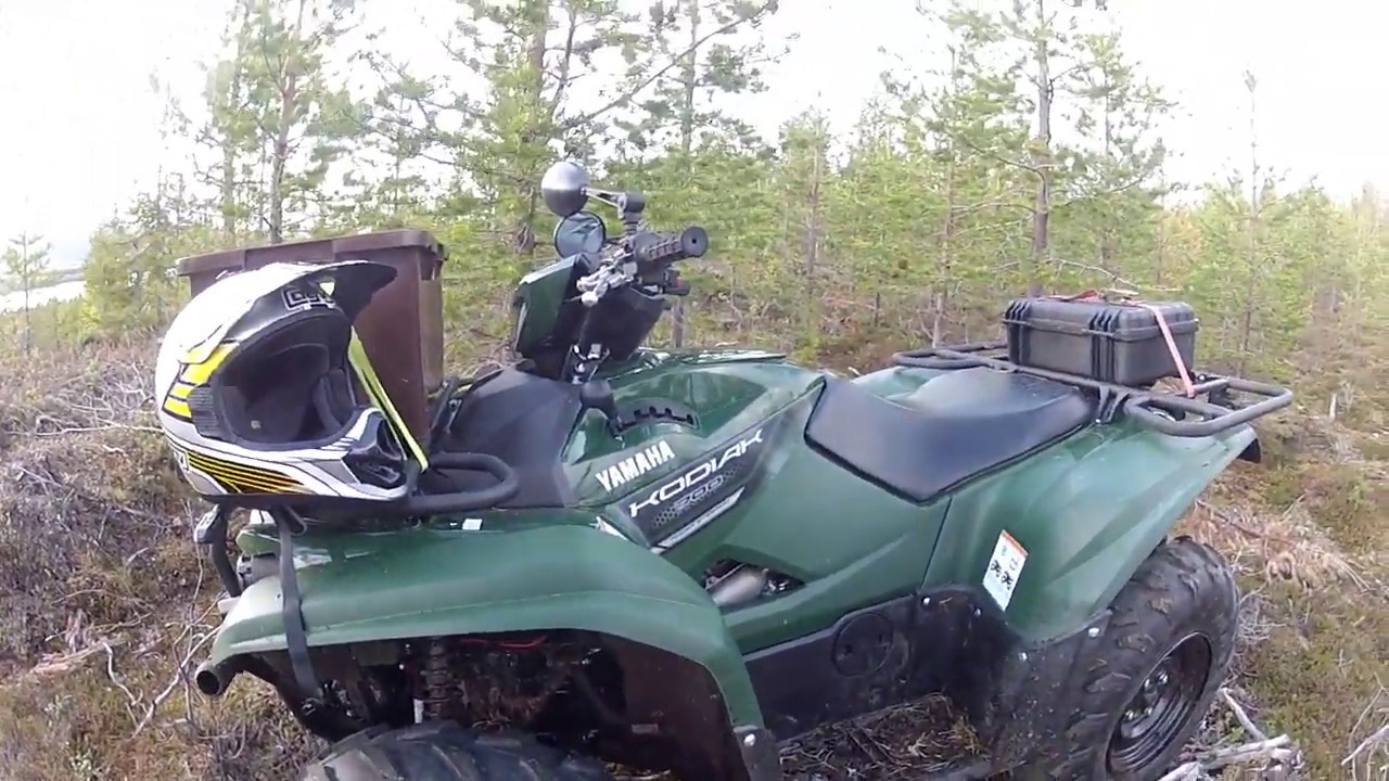 Nuolukivien vienti mönkijällä - kaira racing