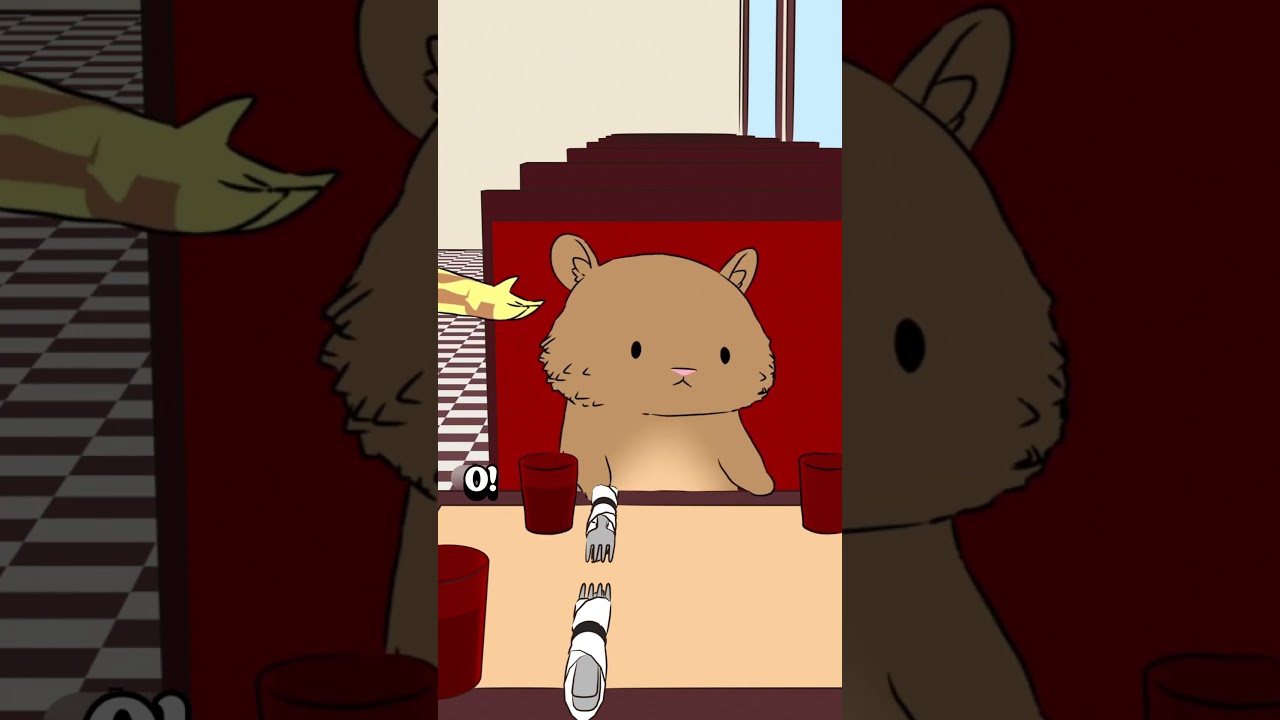 ОФИЦИАНТ НАПАЛ НА ПОСЕТИТЕЛЯ!😱😱😱