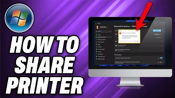 How To Share Printer on Windows 11 - Quick Help