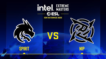 Spirit vs NiP | Map 1 Nuke | IEM Katowice 2023 Play-In