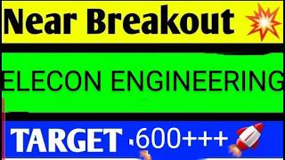 ELECON ENGINEERING SHARE LATEST NEWS TODAY,ELECON ENGINEERING SHARE ANALYSIS,ELECON SHARE NEWS TODAY